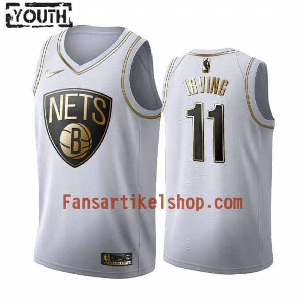 NBA Brooklyn Nets Trikot Kyrie Irving 11 Nike 2019-2020 Weiß Golden Edition Swingman - Kinder NBA Brooklyn Nets Trikot Kyrie Irving 11 Nike 2019-2020 Weiß Golden Edition Swingman - Kinder
